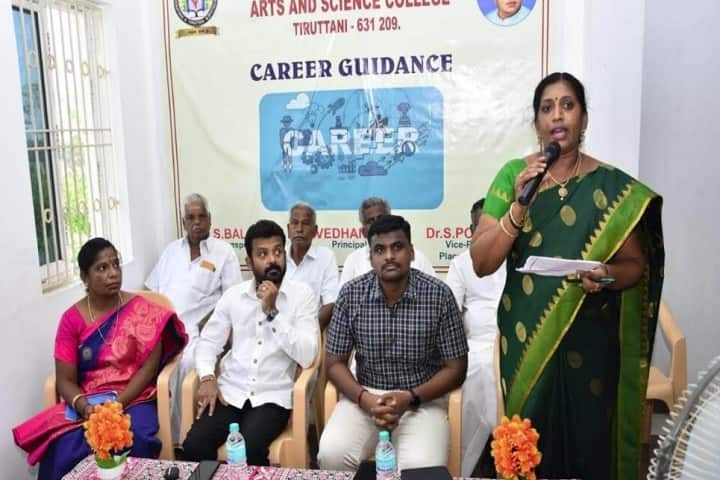 Thalapathy K Vinayakam Women's Arts and Science College campus in Thiruvallur, Tamil Nadu, India — photo 6