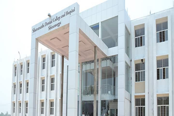 Sharavathi Dental College and Hospital campus in Shivamogga, Karnataka, India — photo 1