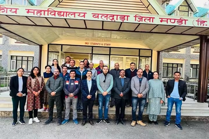 Government Degree College campus in Baldwara, Himachal Pradesh, India — photo 4