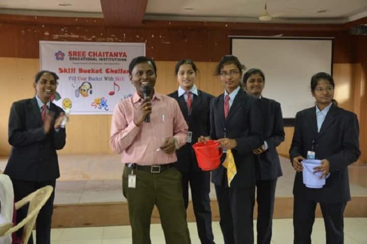 Sree Chaitanya PG College campus in Timmapuram, Telangana, India — photo 3