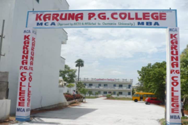 Karuna PG College campus in Ibrahimpatnam, Telangana, India — photo 1
