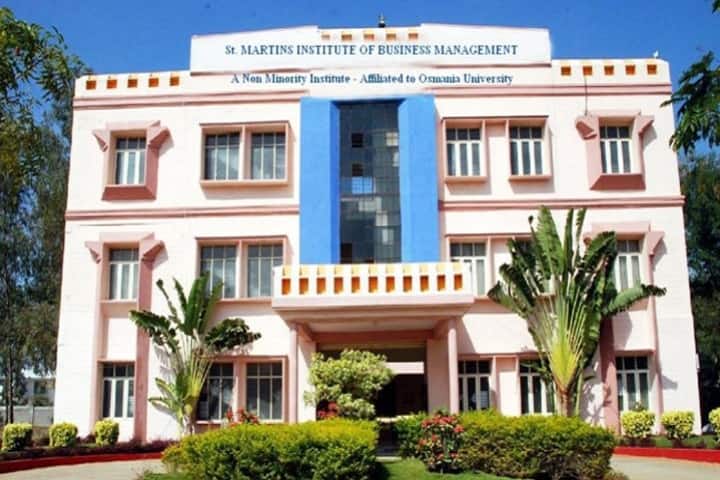 St Martin's Institute of Business Management campus in Hyderabad, Telangana, India — photo 1