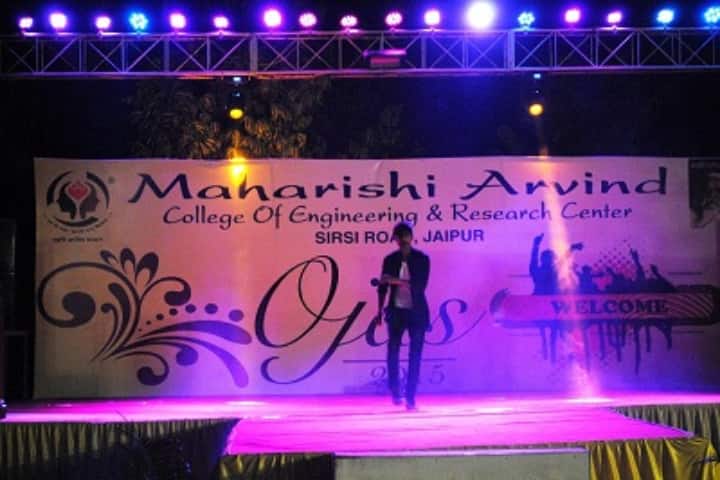 Maharishi Arvind College of Engineering and Research Centre campus in Jaipur, Rajasthan, India — photo 3