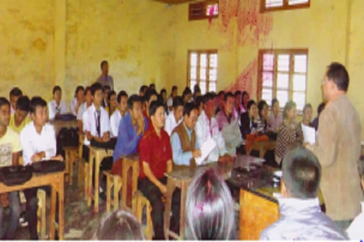 Chanambam Ibomcha College campus in Toubul, Manipur, India — photo 6