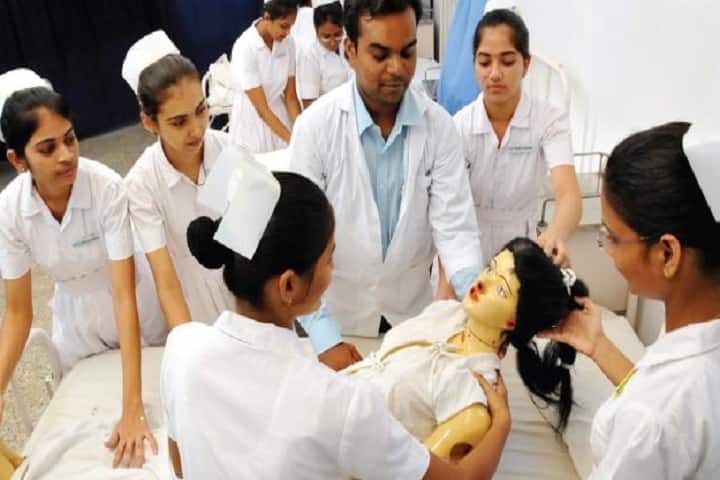 GH Patel School and College of Nursing campus in Anand, Gujarat, India — photo 1