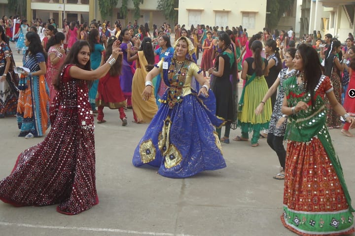 Smt RO Patel Women's MCA College campus in Rajkot, Gujarat, India — photo 2
