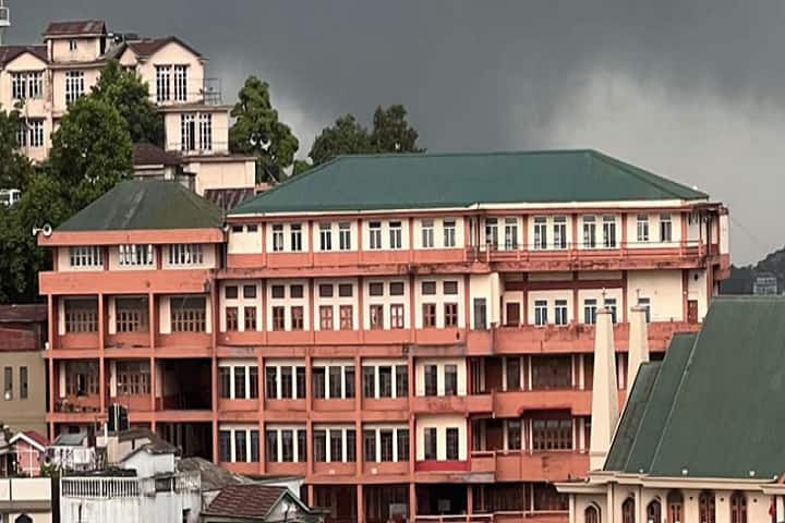 Government Hrangbana College campus in Aizawl, Mizoram, India — photo 2