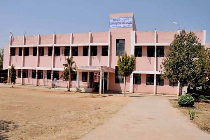 Smt and Sri YE Rangaiah Shetty Government First Grade College campus in Pavagada, Karnataka, India — photo 1
