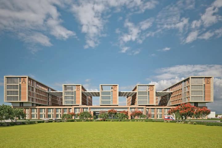 AIIMS Rajkot campus in Rajkot, Gujarat, India
