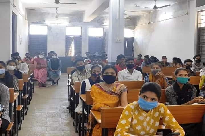 Government Degree College campus in Anjad, Madhya Pradesh, India — photo 1