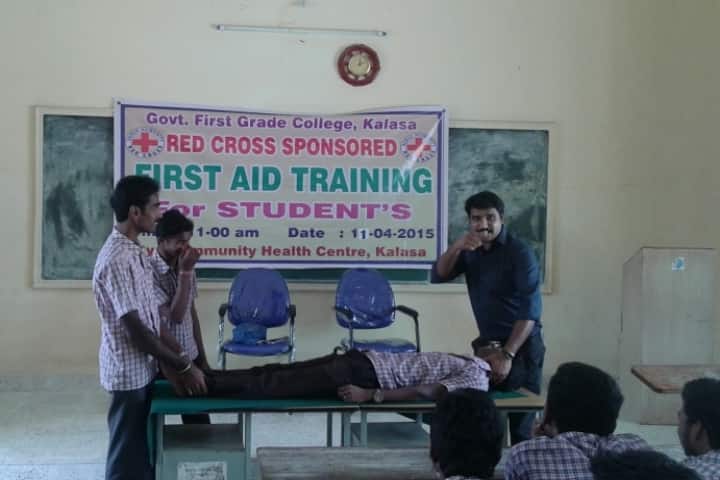 Government First Grade College campus in Kalasa, Karnataka, India — photo 2