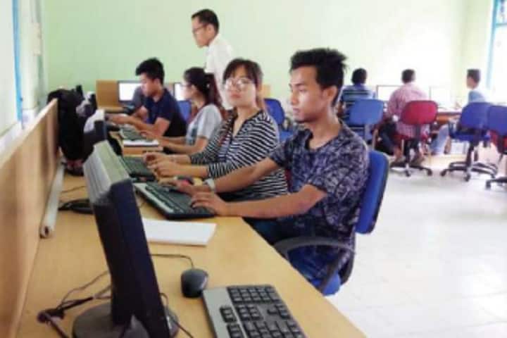 DM College of Commerce campus in Imphal West, Manipur, India — photo 1