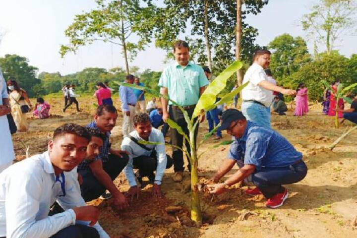 Tyagbir Hem Baruah College campus in Jamugurihat, Assam, India — photo 5