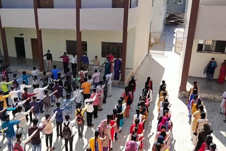 Government First Grade College of Arts Science and Commerce campus in Sira, Karnataka, India — photo 6