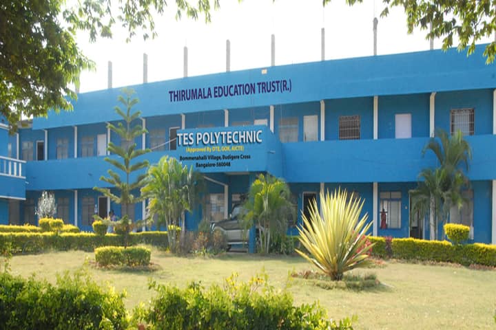 TES Polytechnic campus in Bangalore, Karnataka, India — photo 1