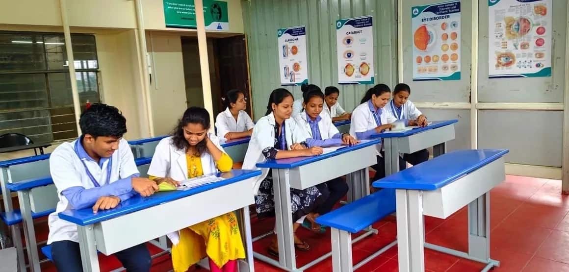 Ankur Institute of Optometry and Ophthalmic Sciences, Kolhapur campus in Kolhapur, Maharashtra, India