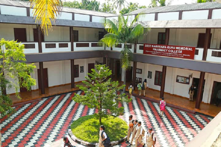 Sree Narayana Guru Memorial Pharmacy College campus in Thuravoor Thekku, Kerala, India — photo 1
