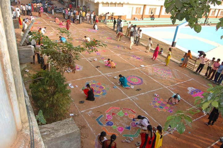 Dharma Apparao College campus in Nuzividu, Andhra Pradesh, India — photo 3