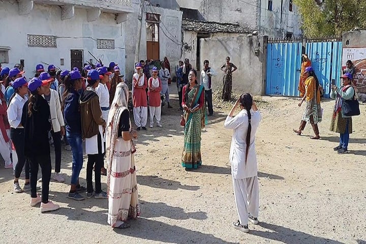 Shri Dwarkadhish Government Girls College campus in Rajsamand, Rajasthan, India — photo 1