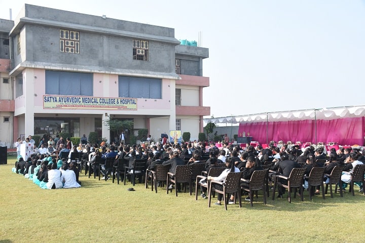 Satya Ayurvedic Medical College and Hospital campus in Meham, Haryana, India — photo 3