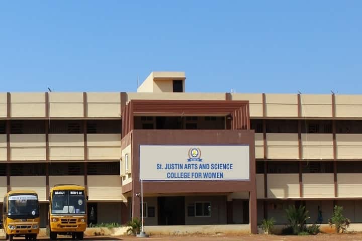 St Justin Arts and Science College For Women campus in Sivagangai, Tamil Nadu, India — photo 1