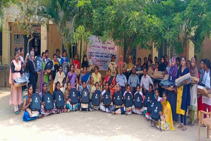 Government First Grade College for Women campus in Doddaballapura, Karnataka, India — photo 3