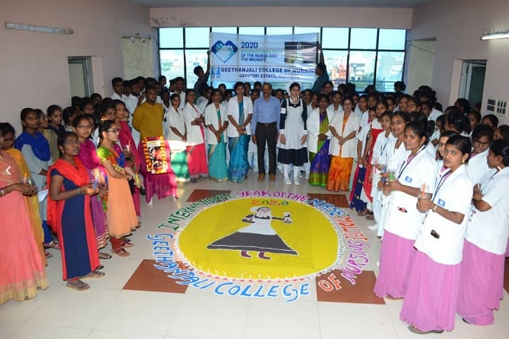 Geethanjali College of Nursing campus in Kurnool, Andhra Pradesh, India — photo 4