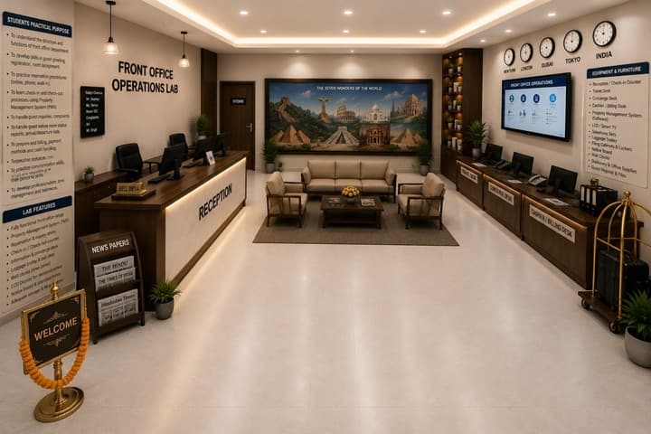 Shekhawati Institute of Hotel Management campus in Sikar, Rajasthan, India — photo 5