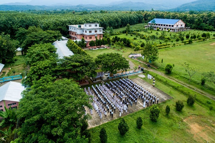 St Xavier College campus in Jalukie, Nagaland, India — photo 1