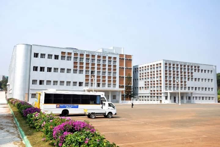 GITAM University campus in Visakhapatnam, Andhra Pradesh, India