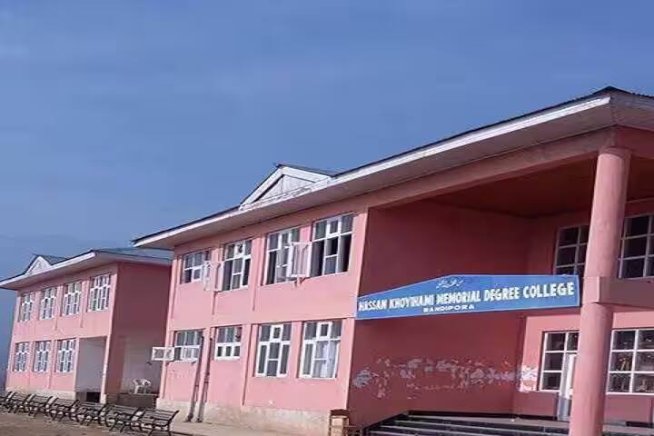 Hassan Khoyihami Memorial Government Degree College, Bandipora campus in Srinagar, Jammu and Kashmir, India