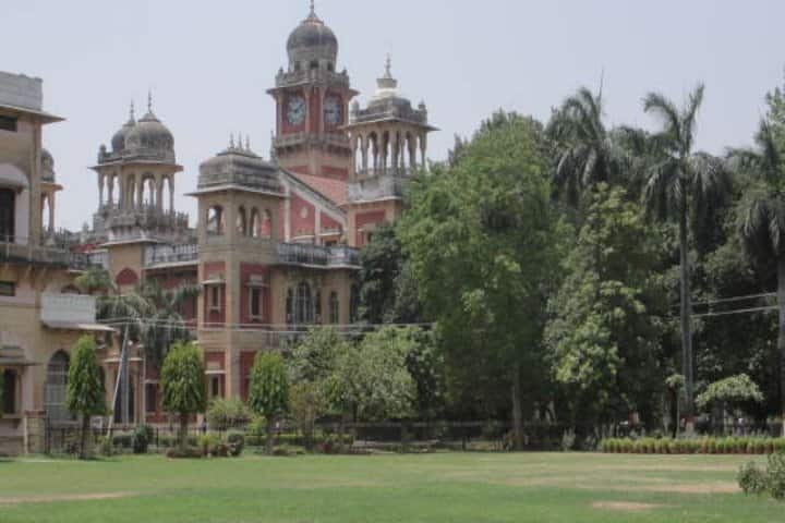 Allahabad University campus in Allahabad, Uttar Pradesh, India