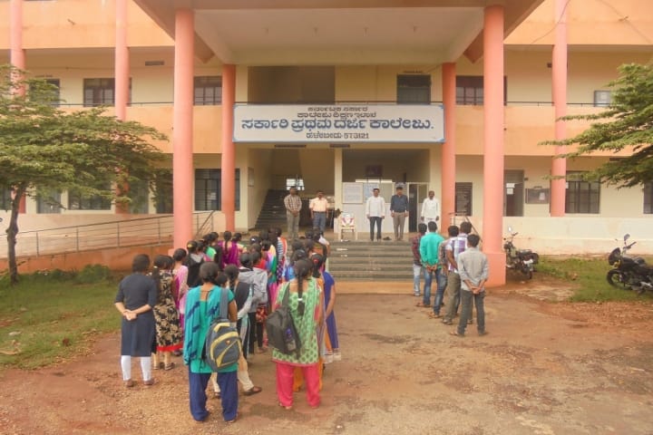 Government First Grade College campus in Halebeedu, Karnataka, India — photo 2