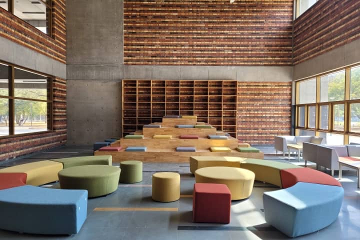 Ahmedabad University campus in Ahmedabad, Gujarat, India — photo 1