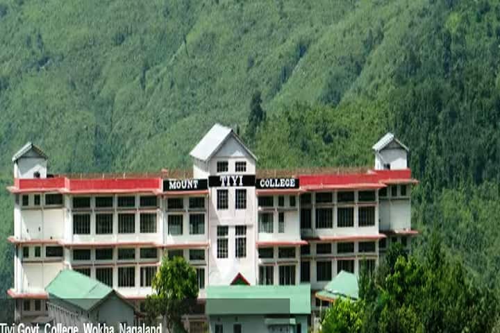 Mount Tiyi Government College, Wokha campus in Wokha, Nagaland, India