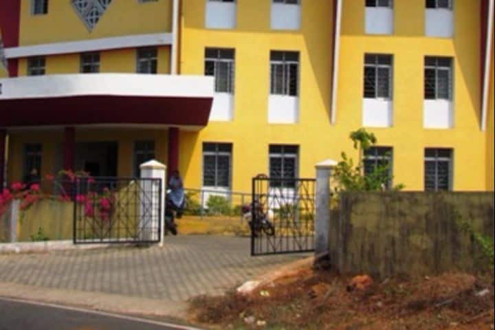 Goa University campus in Taleigao, Goa, India