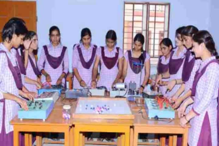 Bright Moon Girls PG College campus in Chomu, Rajasthan, India — photo 4
