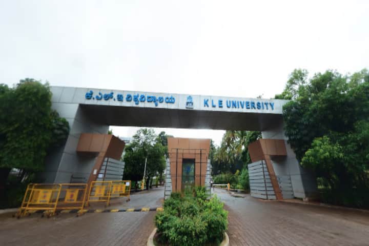KLE Deemed University campus in Belgaum, Karnataka, India