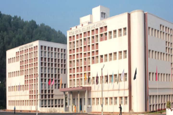 GITAM Dental College and Hospital campus in Visakhapatnam, Andhra Pradesh, India — photo 1