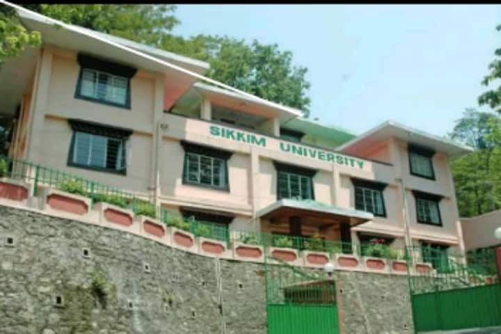 Sikkim University campus in Gangtok, Sikkim, India