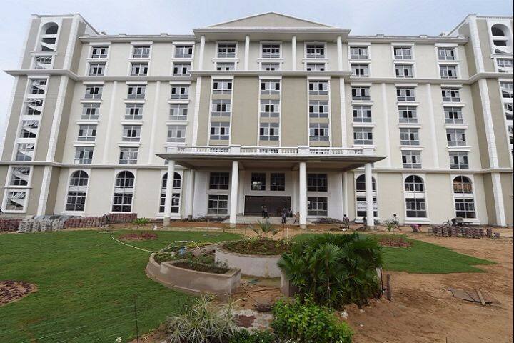 Burdwan University campus in Burdwan, West Bengal, India