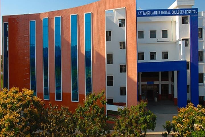 SRM Kattankulathur Dental College and Hospital campus in Kattankulathur, Tamil Nadu, India — photo 1