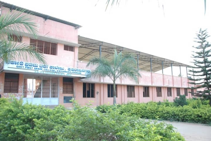 Government First Grade College campus in Krishnarajanagara, Karnataka, India — photo 2
