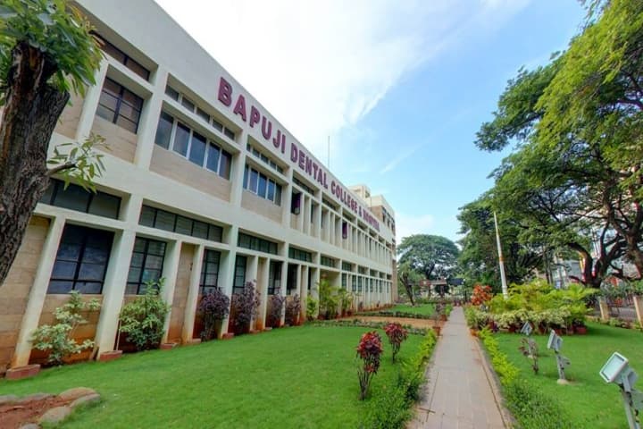 Bapuji Dental College and Hospital campus in Davanagere, Karnataka, India — photo 1