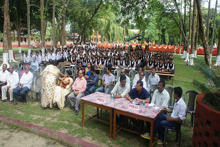 Ratnapith College campus in Bahalpur, Assam, India — photo 6