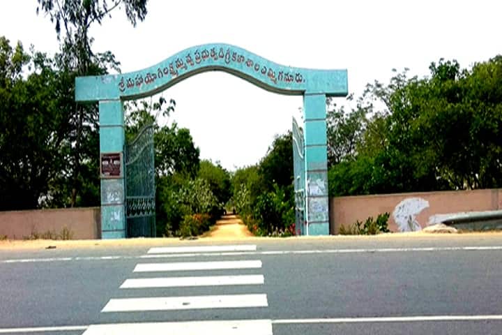 Sri Mahayogi Lakshamma Government Degree College campus in Yemmiganur, Andhra Pradesh, India — photo 1