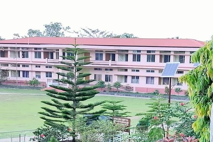 Mankachar College campus in Mankachar, Assam, India — photo 2