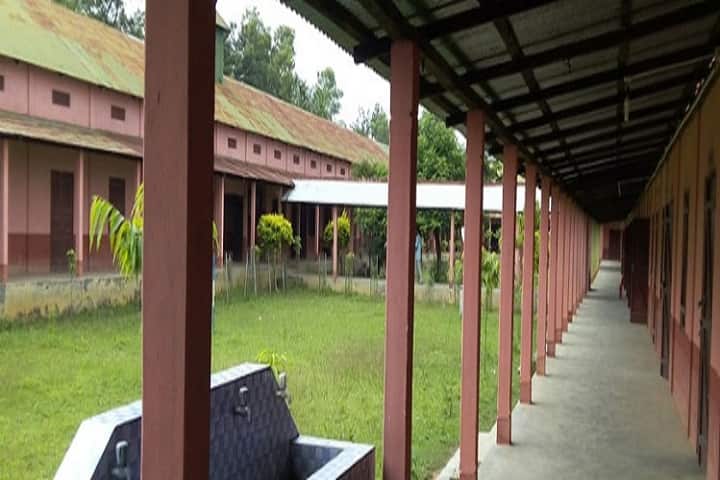 Habraghat Mahavidyalaya campus in Krishnai, Assam, India — photo 3