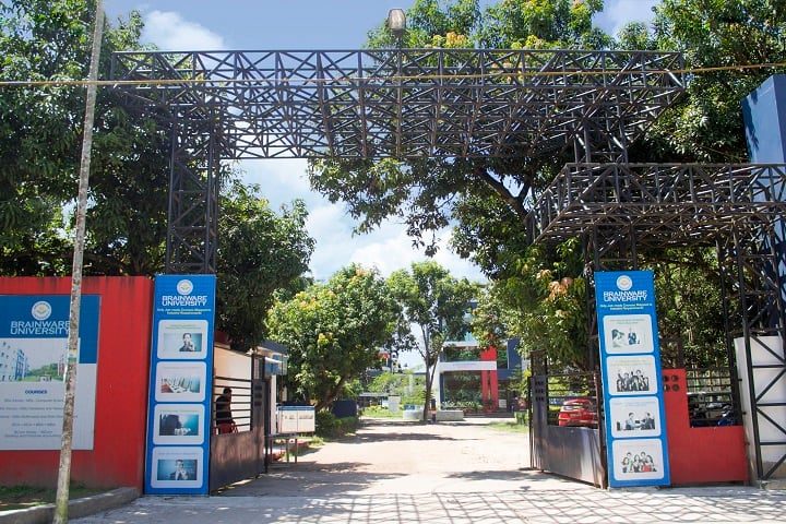 Brainware University campus in Kolkata, West Bengal, India — photo 1