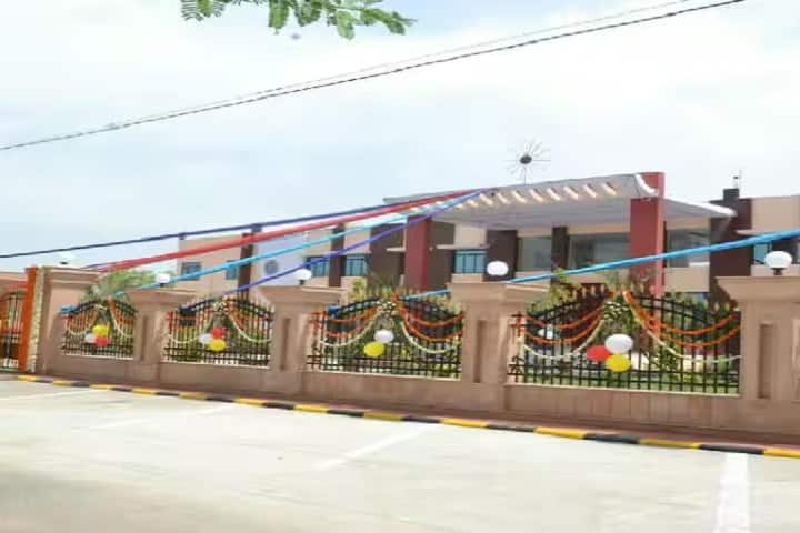 Modern Girls College campus in Kuchaman City, Rajasthan, India — photo 1